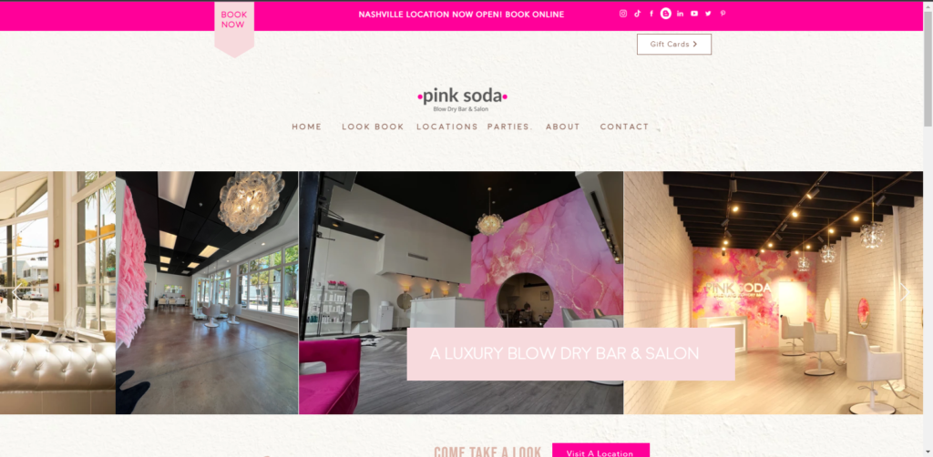 pink soda salon