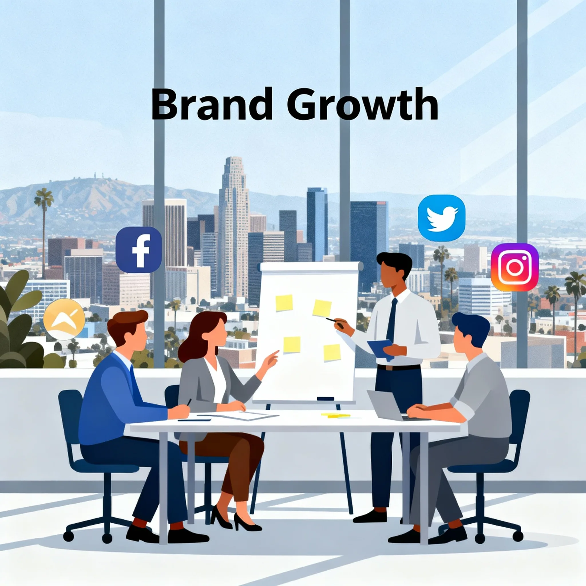 How a Social Media Agency in LA Can Turn Your Vision into a Recognizable Brand